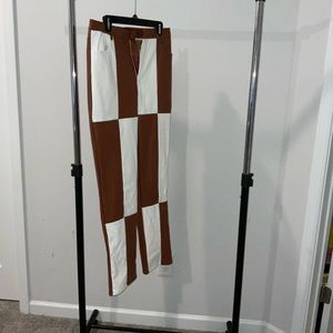 Checkered pants - wore once